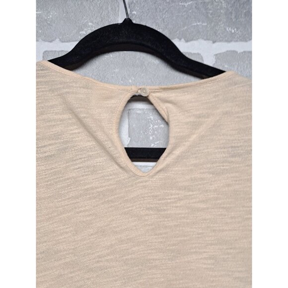 Embroidered Boho Top With Tassel Drawstring Hem & Keyhole Back - Picture 11 of 14